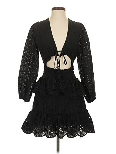 Pre-owned Area Stars Cocktail Dress In Black