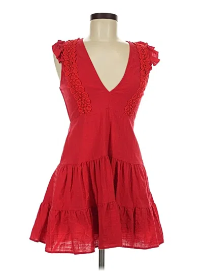 Pre-owned Area Stars Cocktail Dress In Red