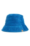 Area Stars Corduroy Bucket Hat In Blue