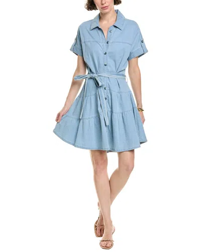 Area Stars Cuff Denim Mini Dress