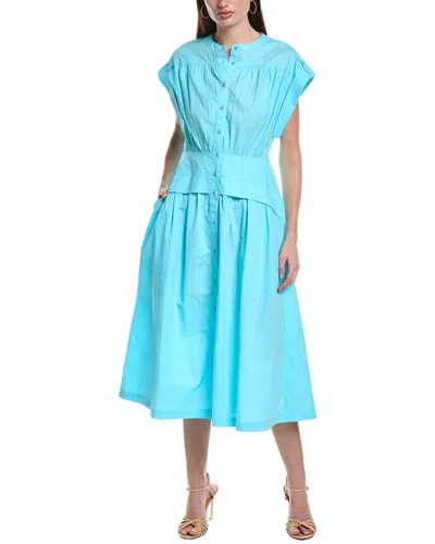 Area Stars Cuff Dress In Green