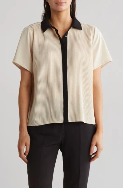 Area Stars Donna Collared Top In Ivory