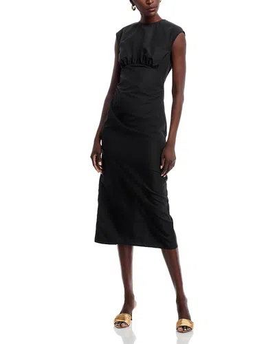 Area Stars Empire Midi Dress In Black