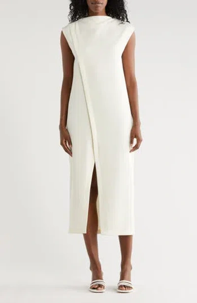 Area Stars Gavi Crossover Column Dress In Gray