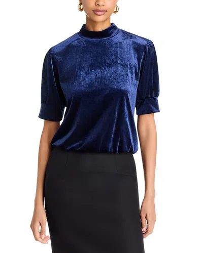 Area Stars Hailey Velvet Top In Multi