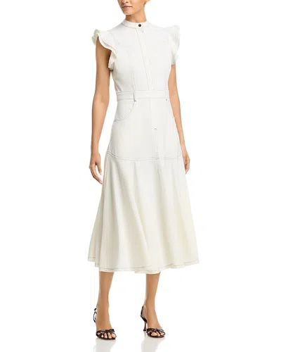Area Stars Helena Midi Dress In White