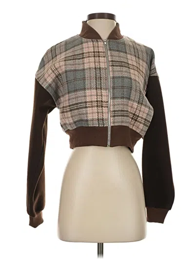 Pre-owned Area Stars Jacket In Brown