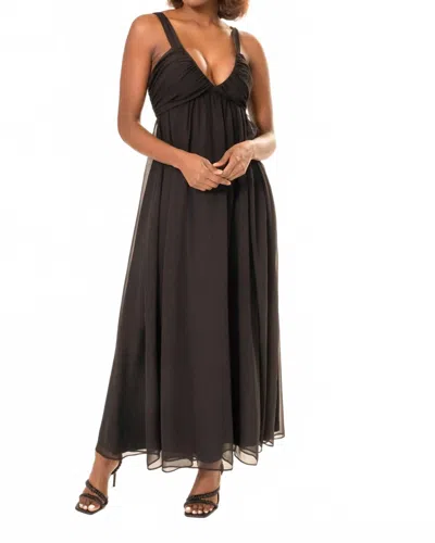 Area Stars Jia Long Dress In Black