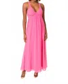 Area Stars Jia Long Dress In Fuchsia In Pink