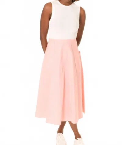 Area Stars Kia Knit Top Midi Dress In Pink