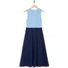 Area Stars Kia Sleeveless Mixed Media Dress