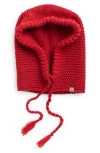 Area Stars Knit Snood With String In Red