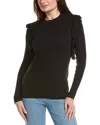 Area Stars Labo Knit Top In Black