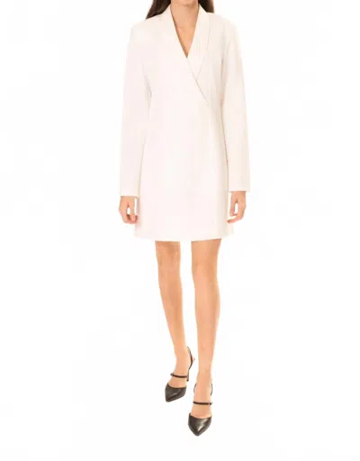 Area Stars Linda Blazer Dress In White