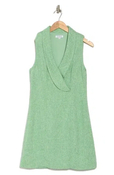 Area Stars Linda Sleeveless Blazer Dress In Green