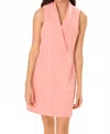 Area Stars Linda Sleeveless Blazer Dress In Pink In Pink