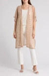 Area Stars Lurex Topper In Neutral