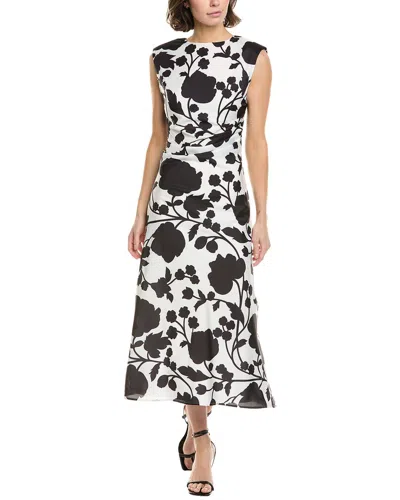 Area Stars Midi Dress In Black