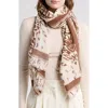 Area Stars Multi Animal Print Scarf In Brown