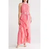 Area Stars Nadine Ruffle Maxi Dress