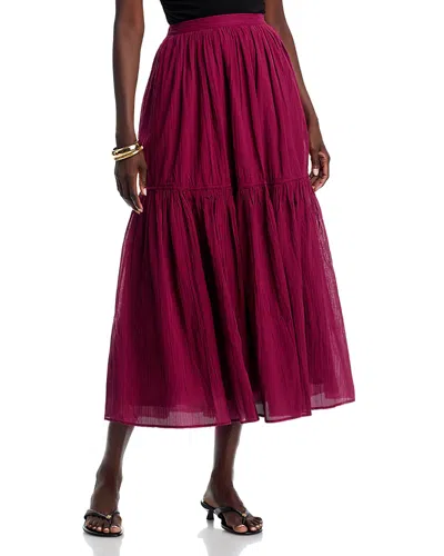 Area Stars Pia Pintuck Skirt In Neutral