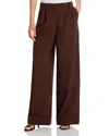 Area Stars Quinn Pinstriped Pants In Brown