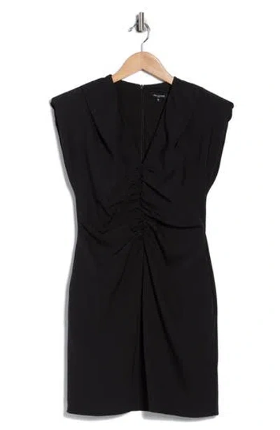 Area Stars Quora Short Dress In Black