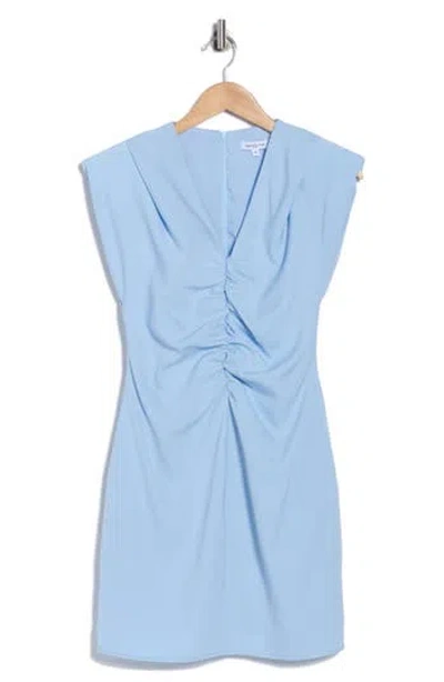 Area Stars Quora Short Dress In Blue