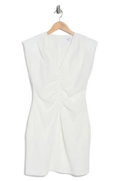 Area Stars Quora Short Dress In White