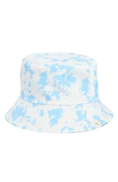 Area Stars Reversible Tie Dye Bucket Hat In Blue