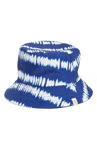 Area Stars Reversible Tie Dye Bucket Hat In Blue