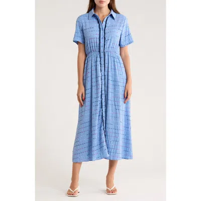 Area Stars River Shirtdress In Blue