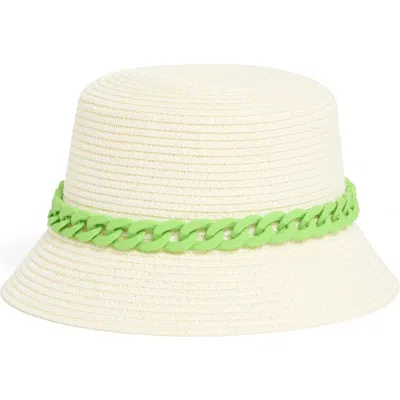 Area Stars Rolo Chain Band Bucket Hat In Neutral