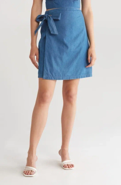 Area Stars Ronnie Wrap Skirt In Blue