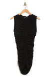 AREA STARS RUCHED DRESS