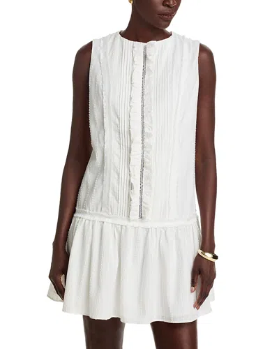 Area Stars Sara Sleeveless Dress In White