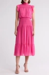 Area Stars Smocked Flutter Sleeve Dress