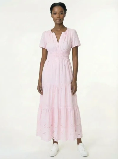 Area Stars Tiered Maxi Dress In Pink