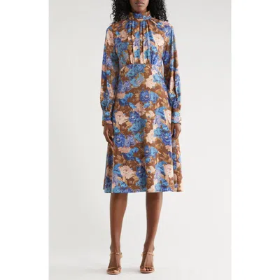 Area Stars Vanna Long Sleeve Dress In Multi