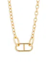 Area Stars Women's 24k Goldplated Chain Necklace/16" In Yellow Goldtone