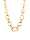 Area Stars Women's Giselle 24k Goldplated Link Chain Necklace In Yellow Goldtone