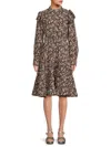 AREA STARS WOMEN'S ASHLEY FLORAL FIT & FLARE DRESS