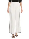 Area Stars Fiona Pant In White Black