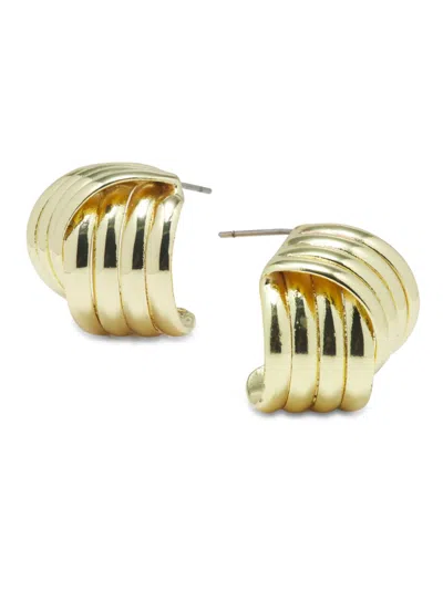 Area Stars Women's Goldtone Wrap Earrings