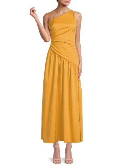 Area Stars Women's Janis Drop Waist Maxi Dress In Yellow