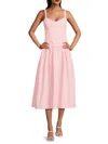 Area Stars Karin Drop Waist Dress In Pink