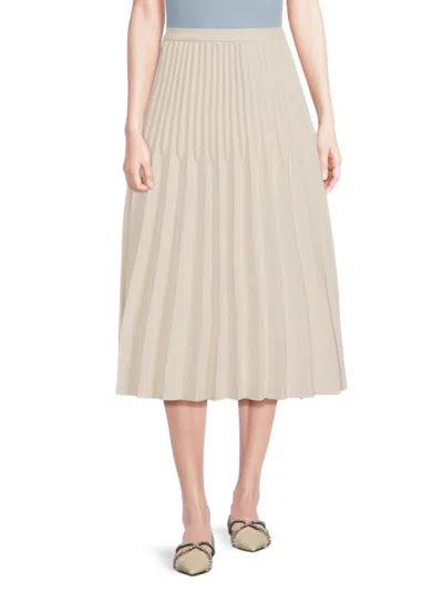 Area Stars Women's Kinsley Midi A Line Skirt In Ivory