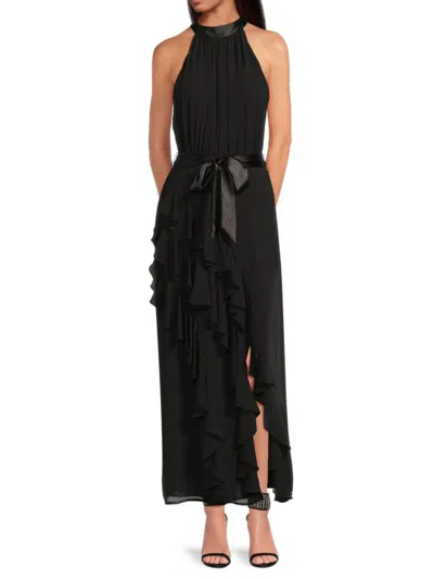 AREA STARS WOMEN'S NADINE RUFFLE DRESS