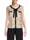 AREA STARS WOMEN'S SERENA TIERED BLOUSE