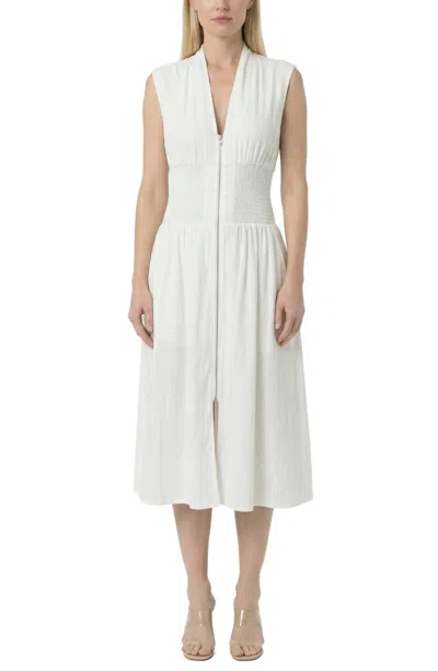 Area Stars Women's Zip Midi Dress In White